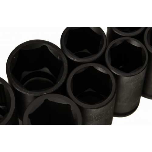 1/2 collu triecienuzgriežņu atslēgas, 15 gabali, garums 10–32 mm, CR-V, korpusā Kraft&Dele (KD11749)