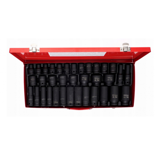 Triecienmuciņu komplekts 8-32 triecienmuciņas 1/2 IMPACT 35 daļas, Kraft&Dele ( KD11756 )