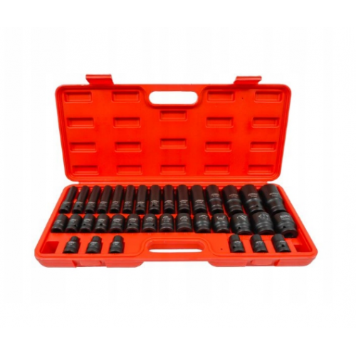 Ударные торцевые ключи 1/2 дюйма, 35 шт., Kraft&Dele ( KD11757 )