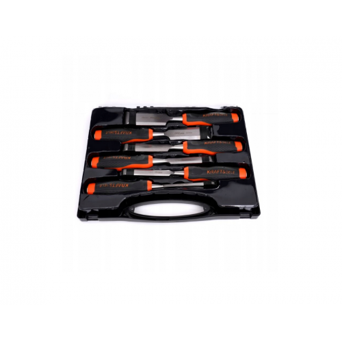 6 kokgriezumu kaltu komplekts 6, 13, 19, 25, 32, 38 mm. Kraft&Dele (KD11772)