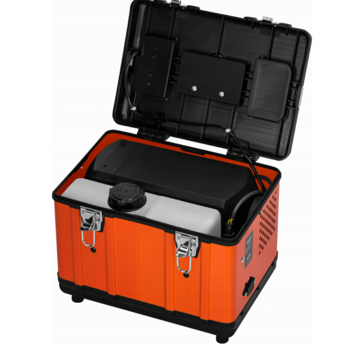 Eļļas sildītājs ar sadegšanas ventilatoru, stāvvietas sildītājs, 9 kW, 12 24 230 V. (KD11784)