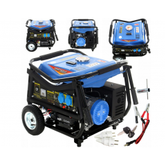 Ģenerators 3000 W, 7 ZS, benzīna, 4 taktu, 2x230 V. Kraft&dele (KD144)