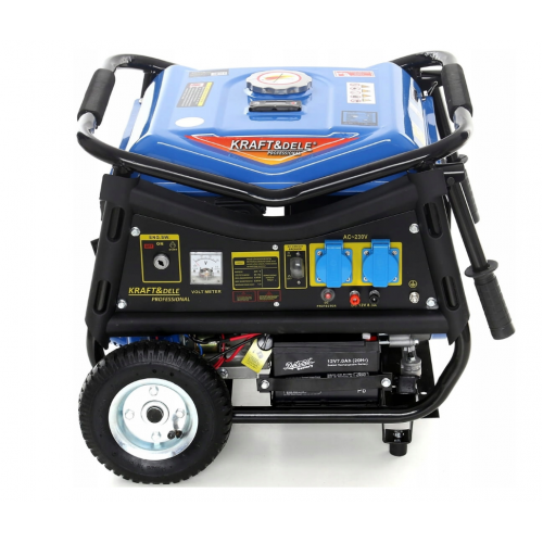Ģenerators 3000 W, 7 ZS, benzīna, 4 taktu, 2x230 V. Kraft&dele (KD144)