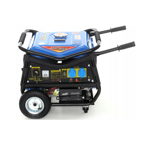 Ģenerators 3000 W, 7 ZS, benzīna, 4 taktu, 2x230 V. Kraft&dele (KD144)