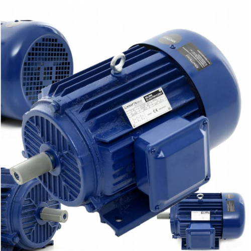 Trīsfāzu elektromotors 380 V 2850 apgr./min 5,5 kW 50 Hz. (KD1820)