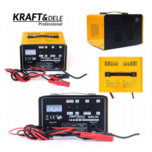 AUTO AKUMULATORA LĀDĒTĀJS 12/24V 30A 90-250AH.(KD1923)