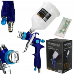 Краскопульт для покраски 600 мл, диаметр 1,3 мм, давление 2,5-4,0 бар Kraft&Dele (KD2113)