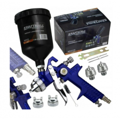 Краскопульт для покраски 2-3,5 бар, бак 600 мл Kraft&Dele (KD2115)