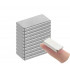 Neodīma plāksnes magnēts 10x5 mm taisnstūrveida, spēcīgs, liels (KD11834)