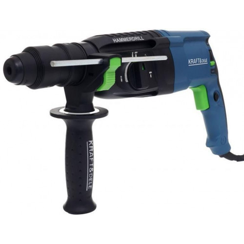 Triecienurbjmašīna, jaudīga triecienurbjmašīna SDS+ 2650 W + galva (KD3075)