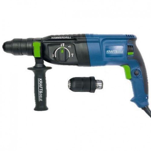 Triecienurbjmašīna, jaudīga triecienurbjmašīna SDS+ 2650 W + galva (KD3075)