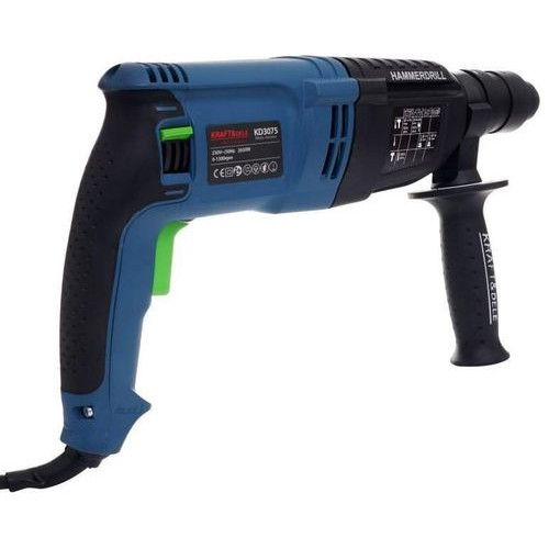 Triecienurbjmašīna, jaudīga triecienurbjmašīna SDS+ 2650 W + galva (KD3075)