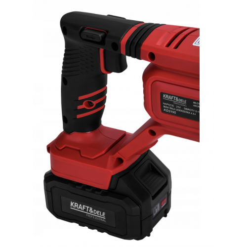 Akumulatora triecienurbjmašīna 21 V 4,5 J SDS+ bezsuku 2 x 4 Ah. (KD3195)