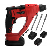 Akumulatora bezsuku triecienurbjmašīna SDS+ + 2 akumulatori pa 4 Ah. (KD3196)