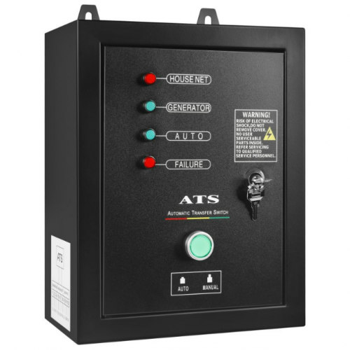 Ģenerators 230V 400V 7kW dīzeļdegviela + ATS Kraft&Dele (KD3241)