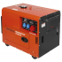 Ģenerators 230V 400V 7kW dīzeļdegviela + ATS Kraft&Dele (KD3241)