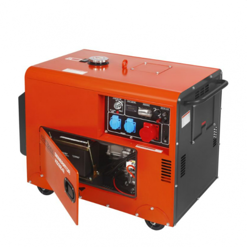 Ģenerators 230V 400V 7kW dīzeļdegviela + ATS Kraft&Dele (KD3241)