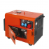 Ģenerators 230V 400V 7kW dīzeļdegviela + ATS Kraft&Dele (KD3241)