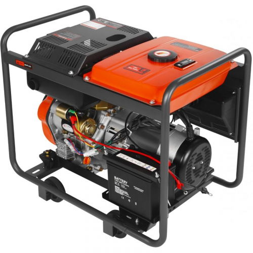 Dīzeļģenerators 7kW 230/400V no Kraft&dele (KD3243)