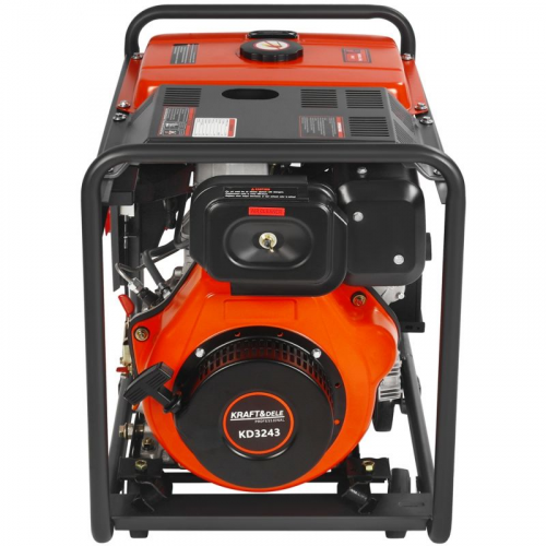Dīzeļģenerators 7kW 230/400V no Kraft&dele (KD3243)