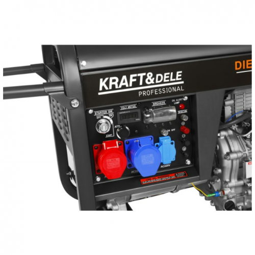 Dīzeļģenerators 8kW 230V 32A 400V Kraft&Dele (KD3245)