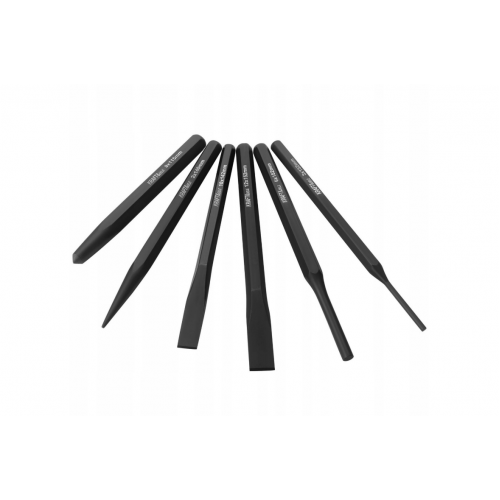 Caurduru un centra caurumduru komplekts CRV 6 gabali. Kraft&Dele (KD3576)