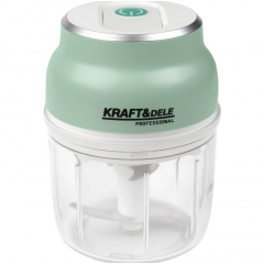 Bezvadu gaļas un dārzeņu smalcinātājs 230 ml no Kraft&dele (KD4362)