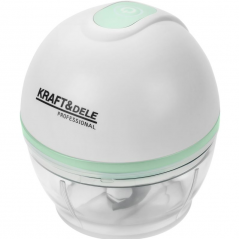 Bezvadu gaļas un dārzeņu smalcinātājs 150 ml no Kraft&dele (KD4363)