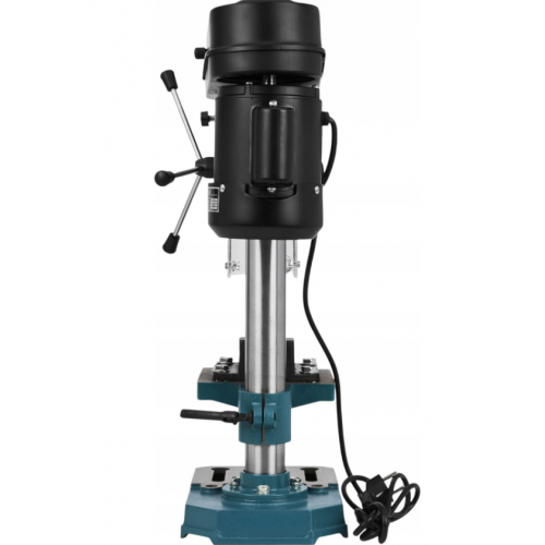 Indukcijas galda kolonnu urbjmašīna 1550W + regulējamas skrūvspīles. (KD510)