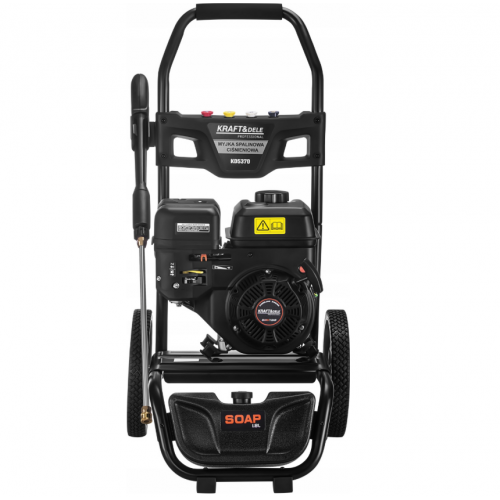 Benzīna augstspiediena mazgātājs 360 bāri 7 zs sprauslas 660 l/h jauns (KD5370)