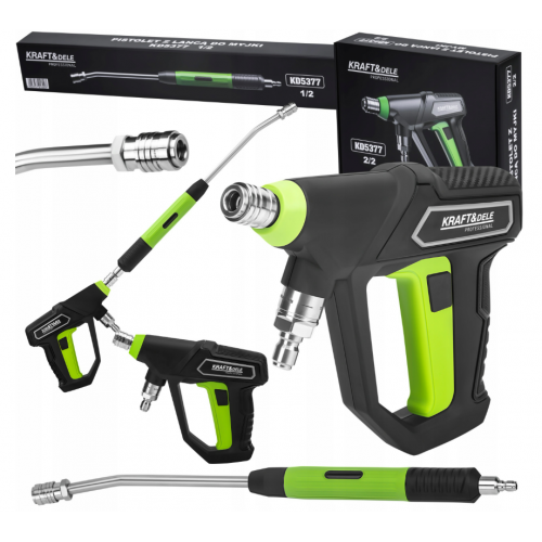 Kraft&dele Spiediena Mazgātāja Pistole Ar Izlietojumu, Garā Izlietojums, (KD5377)