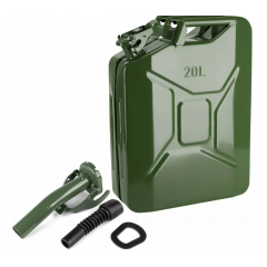 Metāla tvertne tērauda  ar tilpumu 20 litri mazuta benzīnam (KD5440)