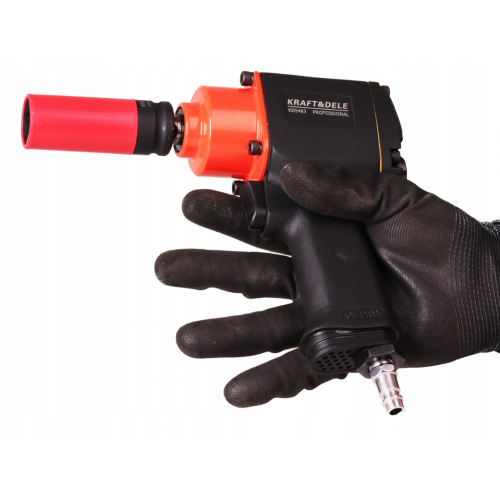 Pneimatiskā triecienskrūvgrieža uzgriežņu atslēga 850–1100 Nm. 1/2 collas riteņu uzgriežņu atslēgai.(KD5463)