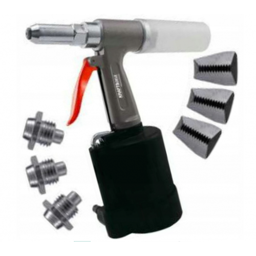 Pneimatiskā kniedēšanas pistole 16 mm, 54 l/min, 3,2–4,8 mm. Kraft&Dele (KD5464)