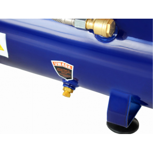 Bez eļļas kompresors 9L 230V 1200W 2850 apgr./min KLUSS, IZTURĪGS, JAUDĪGS, MOBILS(KD4090)