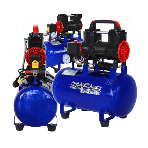 Bez eļļas gaisa kompresors 30L 230V 1500W 285l/min SILENT (KD4091)