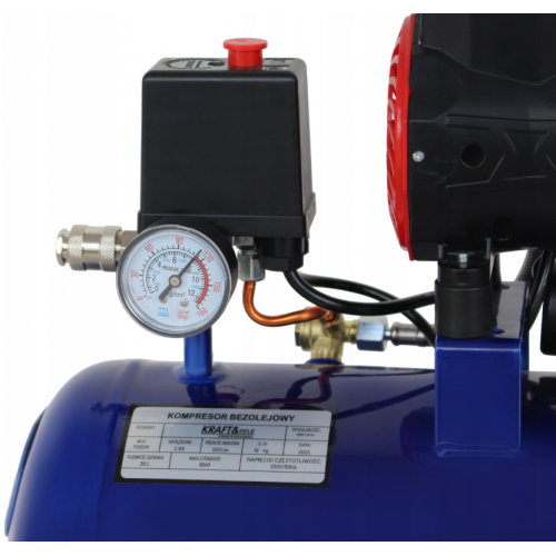 Bez eļļas gaisa kompresors 30L 230V 1500W 285l/min SILENT (KD4091)
