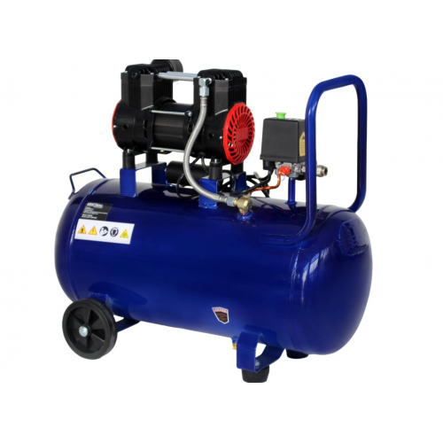 Kompresors bez eļļas 50L 1500W 230V 2800 apgr./min. Kluss krāsošanai 8bar 75 dB(KD4092)