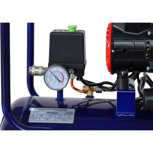 Kompresors bez eļļas 50L 1500W 230V 2800 apgr./min. Kluss krāsošanai 8bar 75 dB(KD4092)