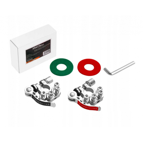 Akumulatora skava 6/12/24V, ātrās atbrīvošanas, 2 gab. (KD5850)