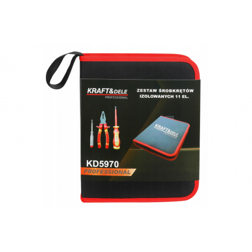 11 daļu izolēts instrumentu komplekts Kraft&Dele (KD5970)