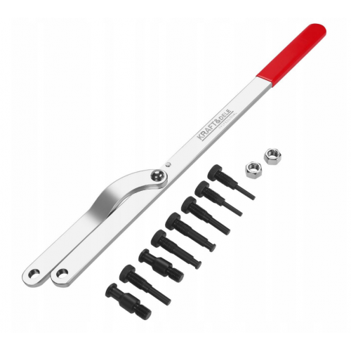 Uzgriežņu atslēgu komplekts skriemeļa nospriegošanai Kraft&Dele (KD5985)