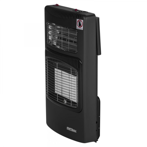 Gāzes sildītājs 1500/2750/4200W un elektriskais sildītājs 1200W 2 vienā KD6531