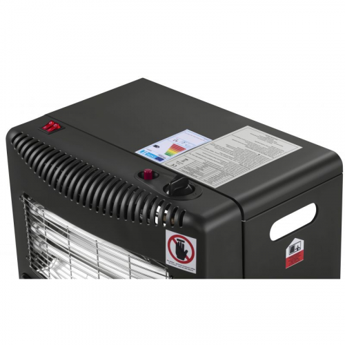 Gāzes sildītājs 1500/2750/4200W un elektriskais sildītājs 1200W 2 vienā KD6531