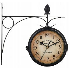 Часы станционные двухсторонние 24CM RETOO(O640)