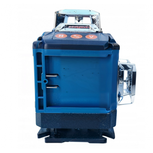 Lāzera līmeņrādis Krustveida lāzers Zaļš Pašlīmeņojošs 4D 360 2 Baterijas.(OD2221)