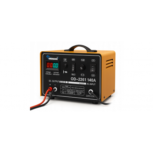 12/24V automašīnas taisngriezis ar starteri uzlādes jaudai 140A LCD (OD2261)