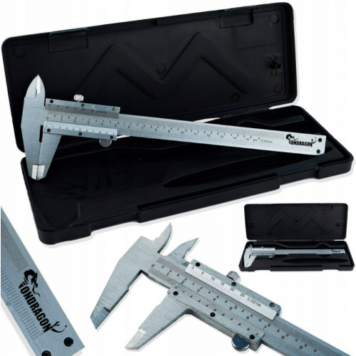 TRADICIONĀLAIS BIDMĒRS 0–150 mm KORPUSS ANALOGS MANUĀLS.(OD7007)