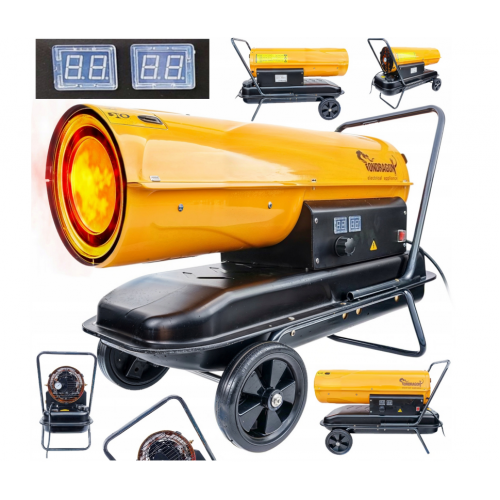 65 KW eļļas sildītāja sadegšanas pūtējs + LCD termostata sildītāja krāsns.(OD9103)