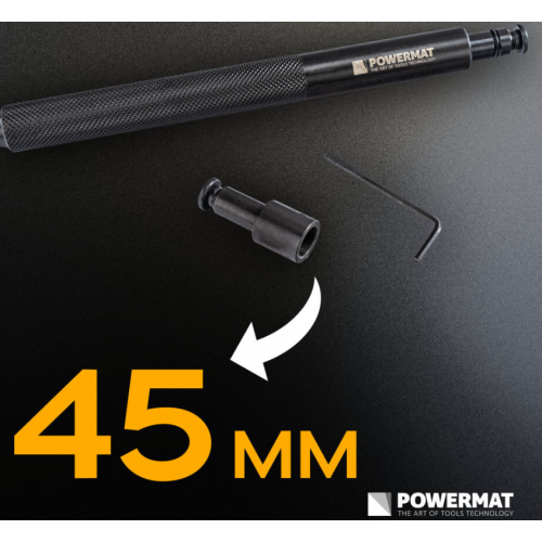ADAPTERU KOMPLEKTS BUKSU UN GULTŅU UZSTĀDĪŠANAI UN DEMONTĒŠANAI 52 gab. 18–74 mm (PM-STIL-52T)